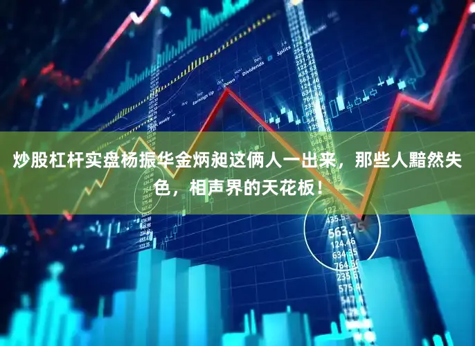 炒股杠杆实盘杨振华金炳昶这俩人一出来，那些人黯然失色，相声界的天花板！