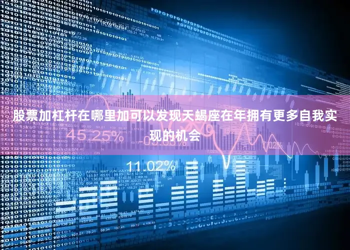 股票加杠杆在哪里加可以发现天蝎座在年拥有更多自我实现的机会